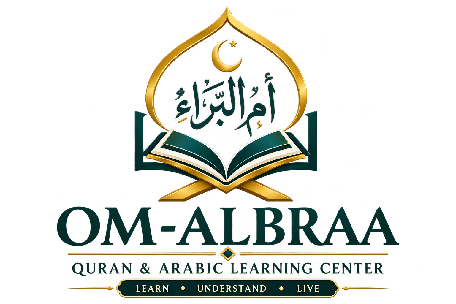Om-Albraa Quran & Arabic Learning Center logo